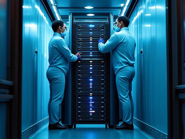 Secure transport of high-value technology server racks